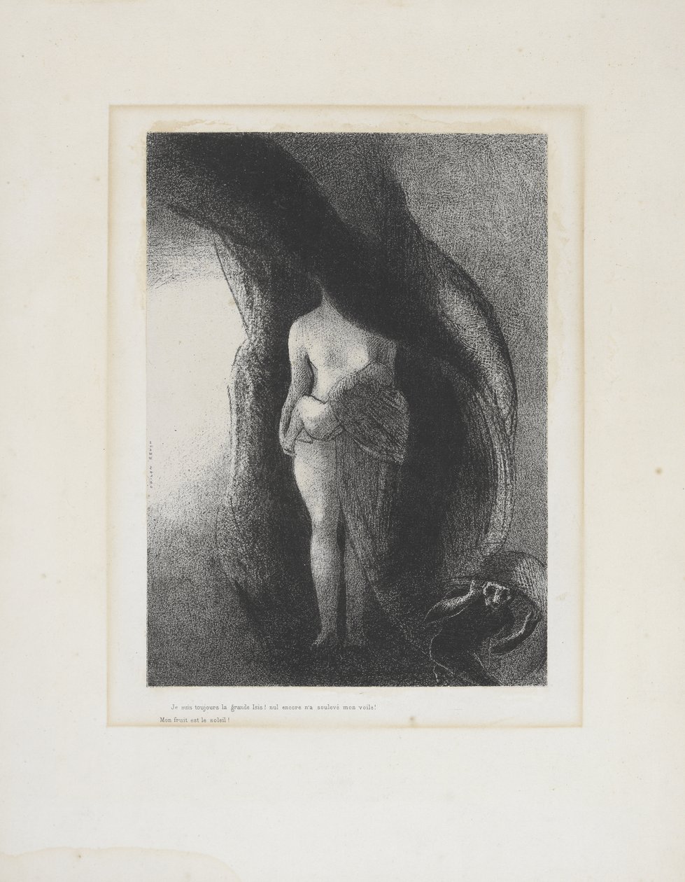 Ich bin immer die große Isis! von Odilon Redon