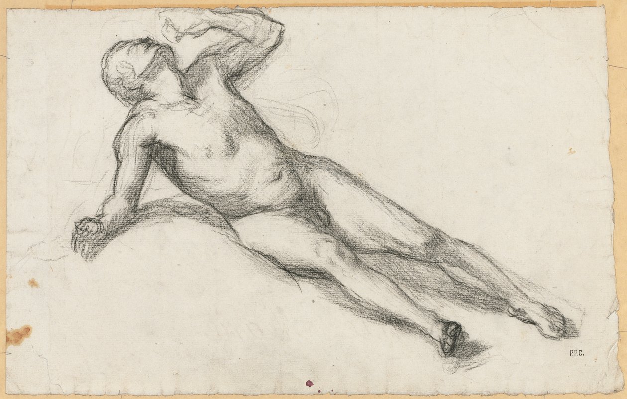 Studie für Der Krieg von Odilon Redon
