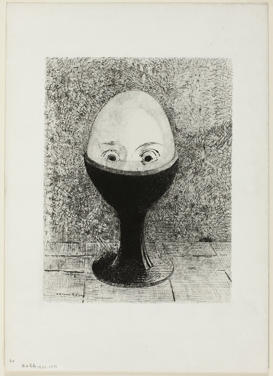 Das Ei von Odilon Redon