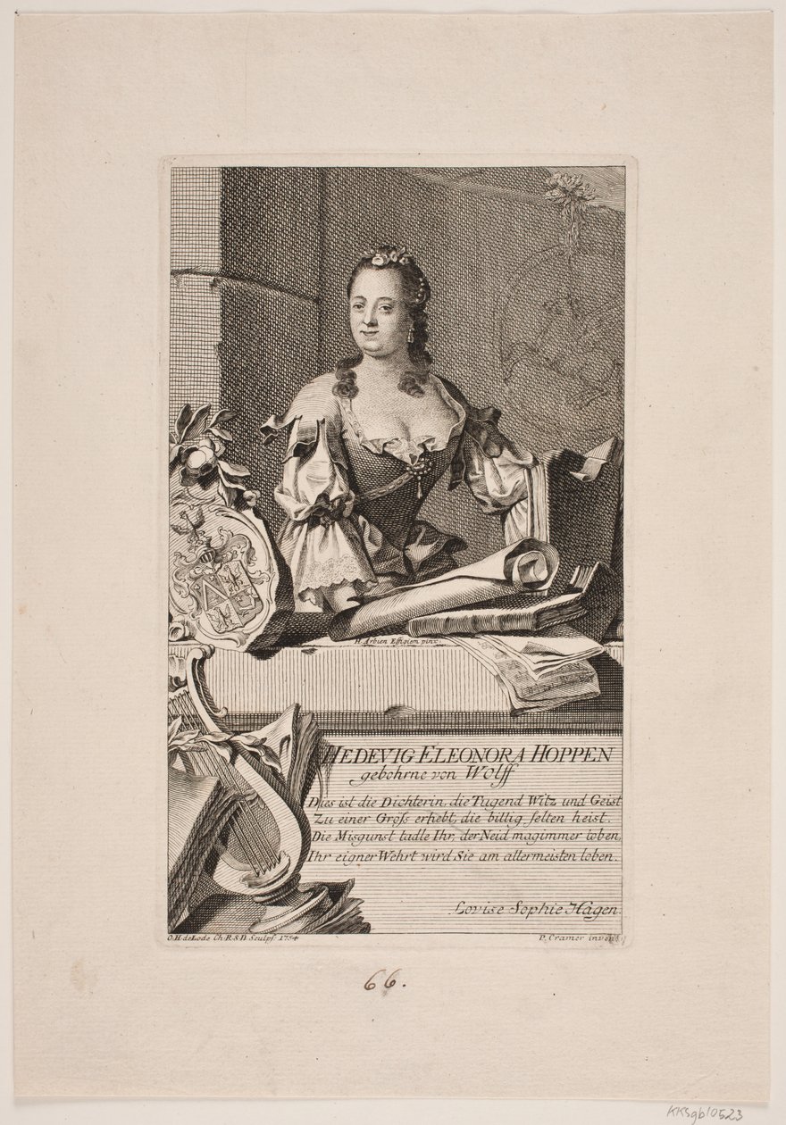 Hedvig Eleonora Hoppe von Odvardt Helmoldt de Lode