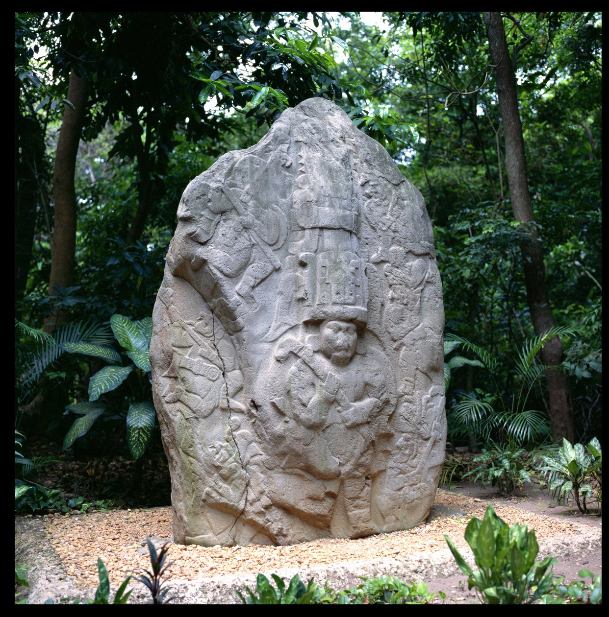 Stele 2, Präklassische Periode von Olmec