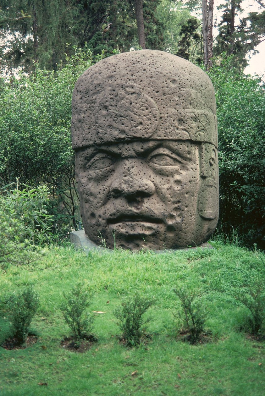 Kolossaler Kopf von Olmec