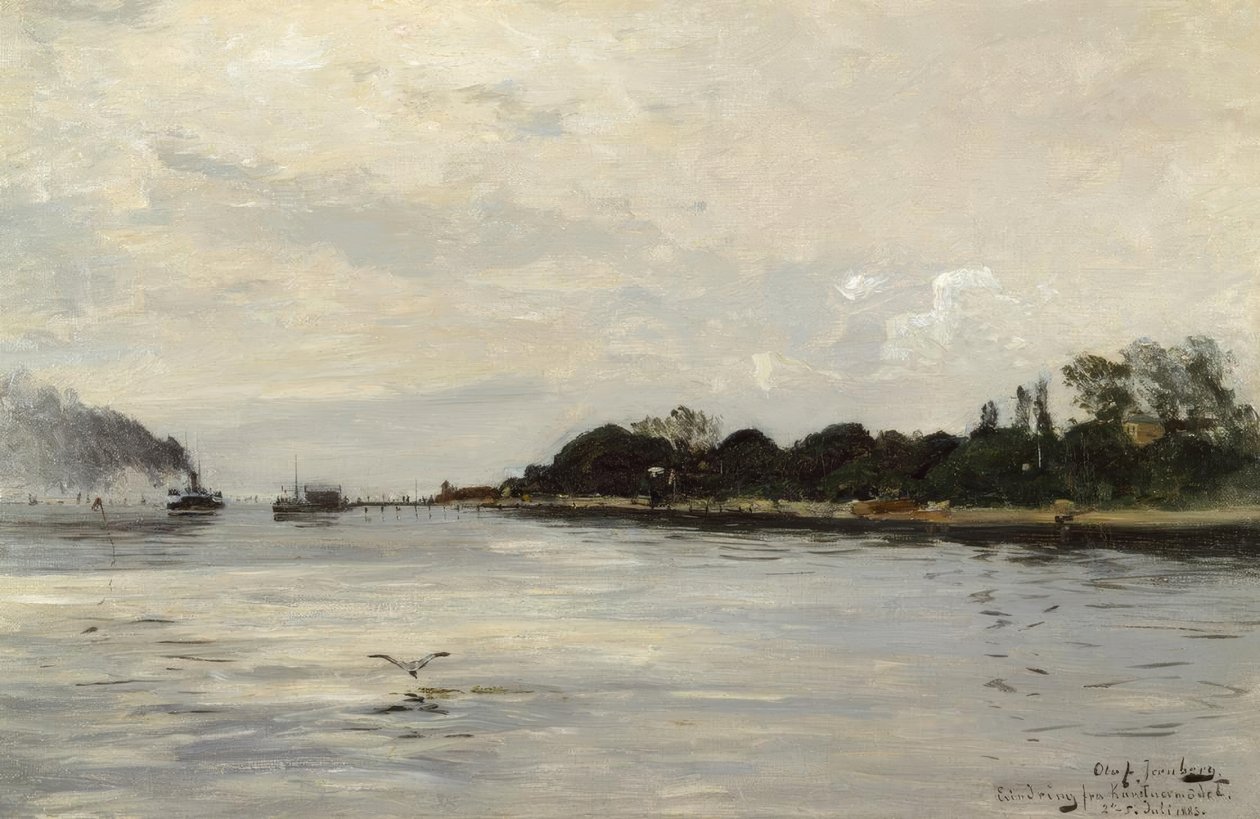 Skandinavische Küste von Olof Jernberg