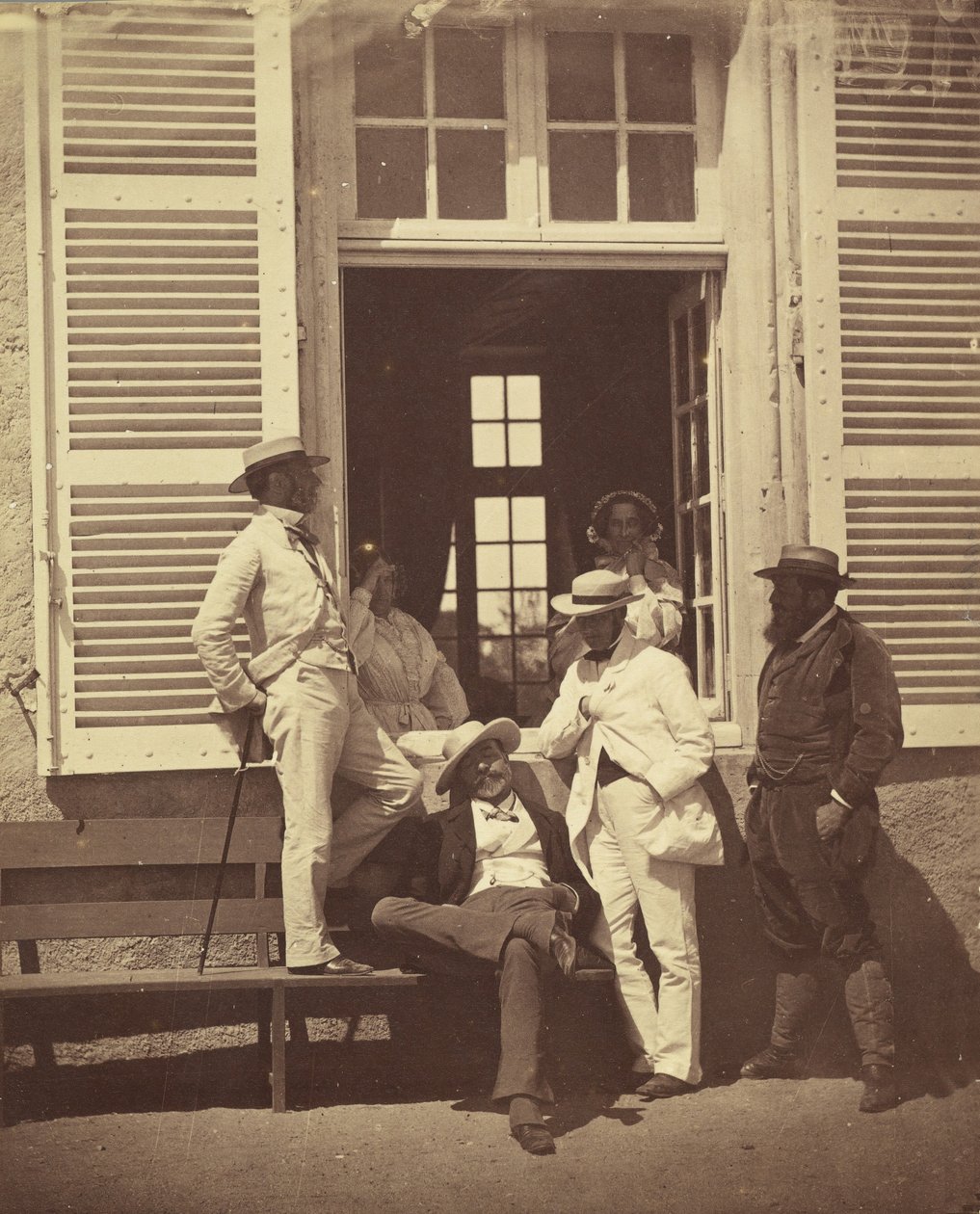 Quelques familiers de Louis Robert von Olympe Aguado