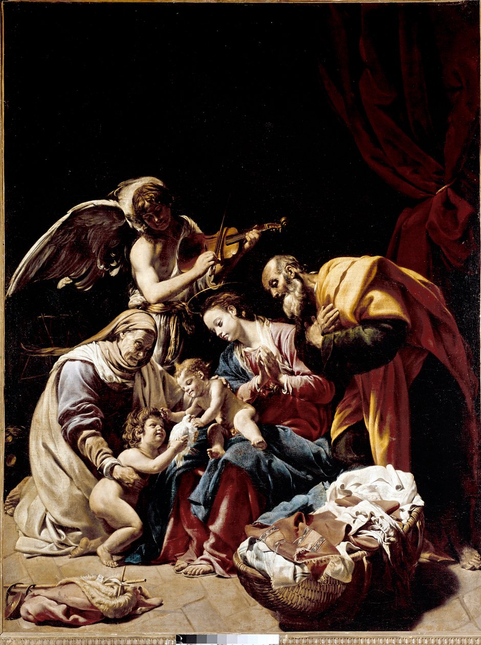 Heilige Familie von Orazio Borgianni