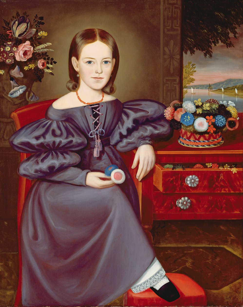 Miss Tweedy aus Brooklyn, ca. 1845 von Orlando I. Bears