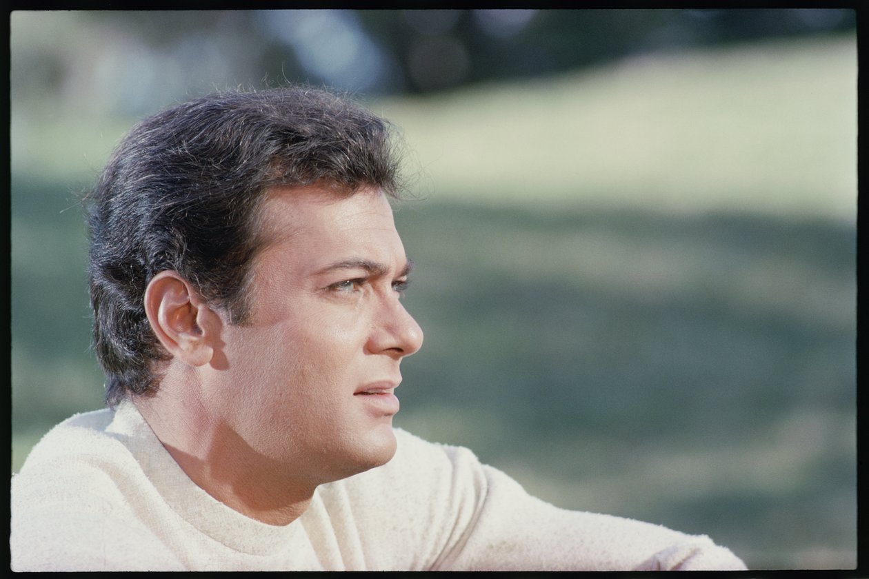 Tony Curtis Porträt von Orlando Suero