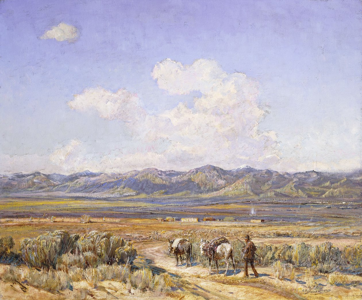 Fünf Meilen nach Taos von Oscar Edward Berninghaus
