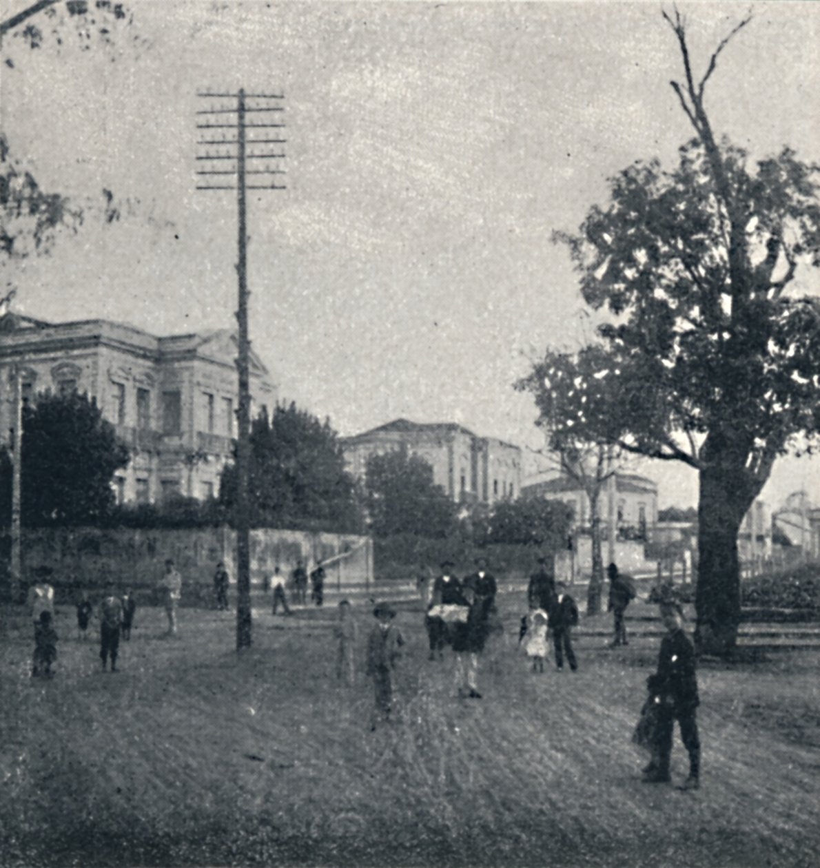 Largo da Republica, 1895 von Oscar Ernheim
