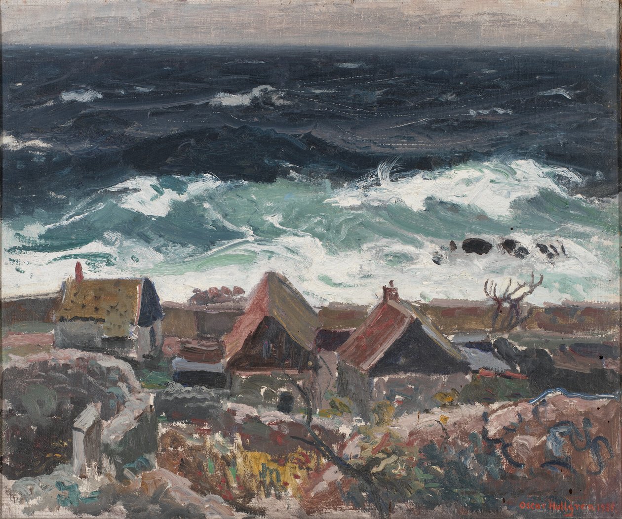 Das Meer bei Christiansø von Oscar Hullgren