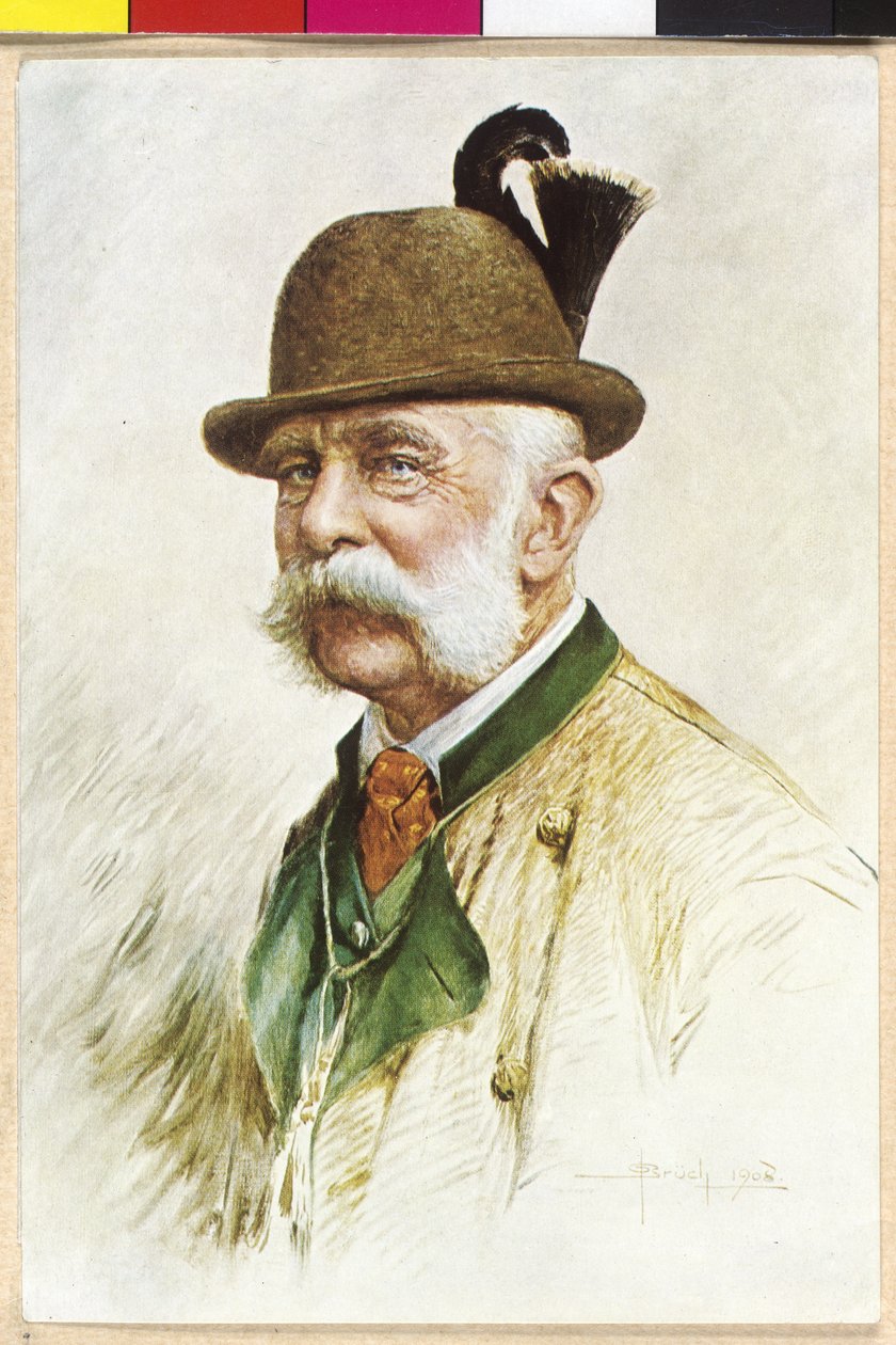 Kaiser von Österreich Franz Joseph I. von Oskar Bruch