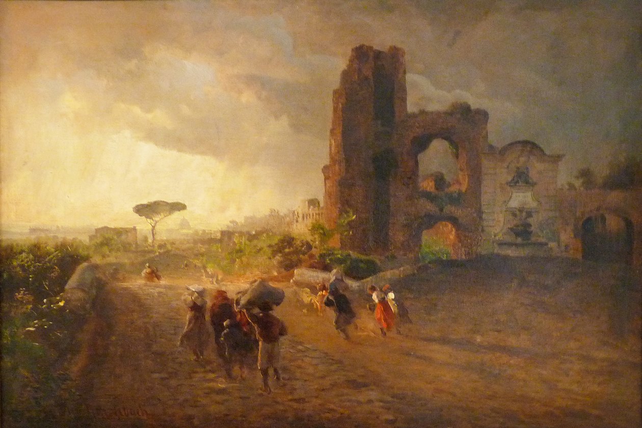 Römische Landschaft von Oswald Achenbach