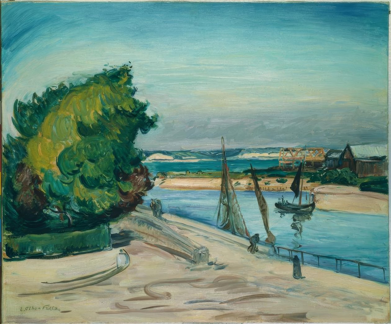 Le Havre, Hafeneinfahrt von Othon Friesz
