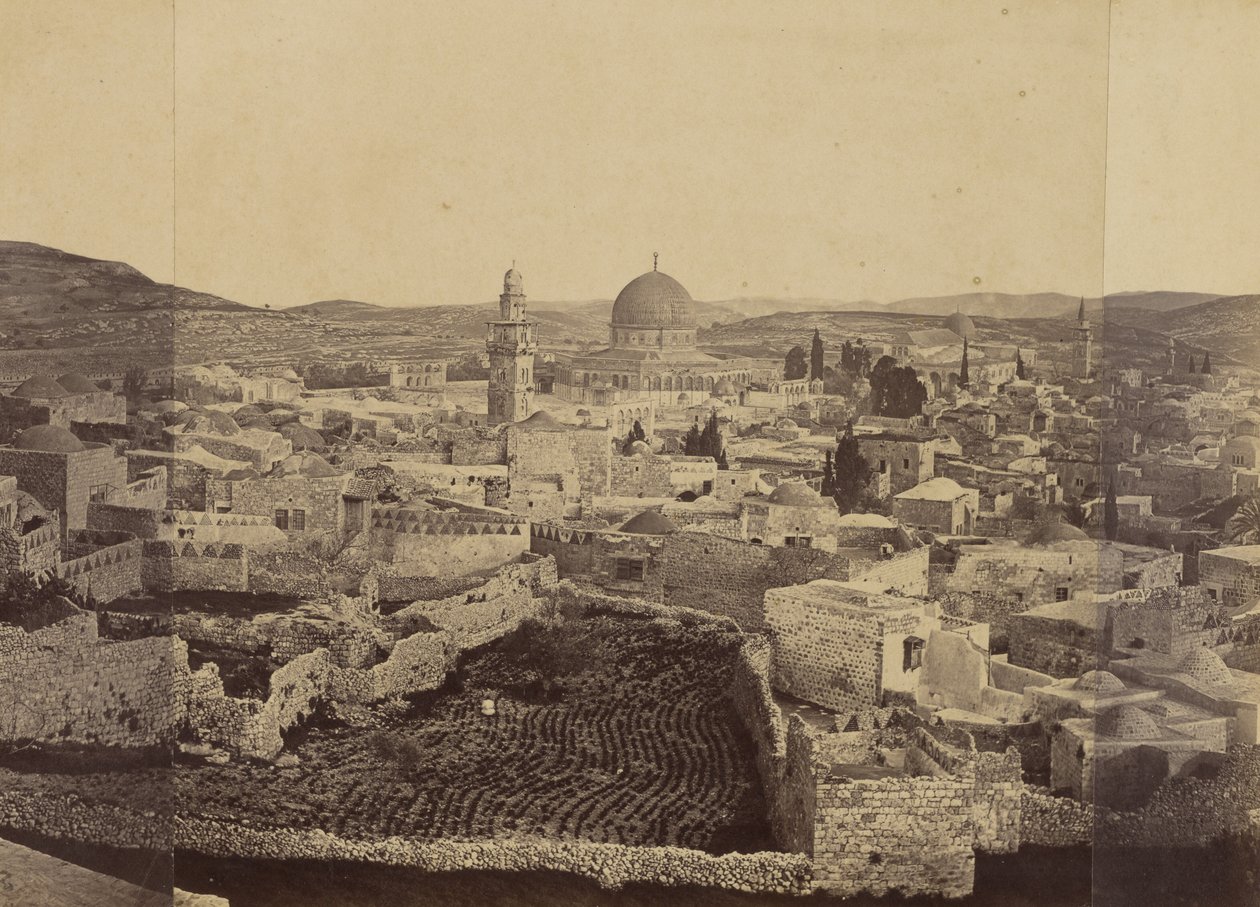 Panorama von Jerusalem von Othon Von Ostheim