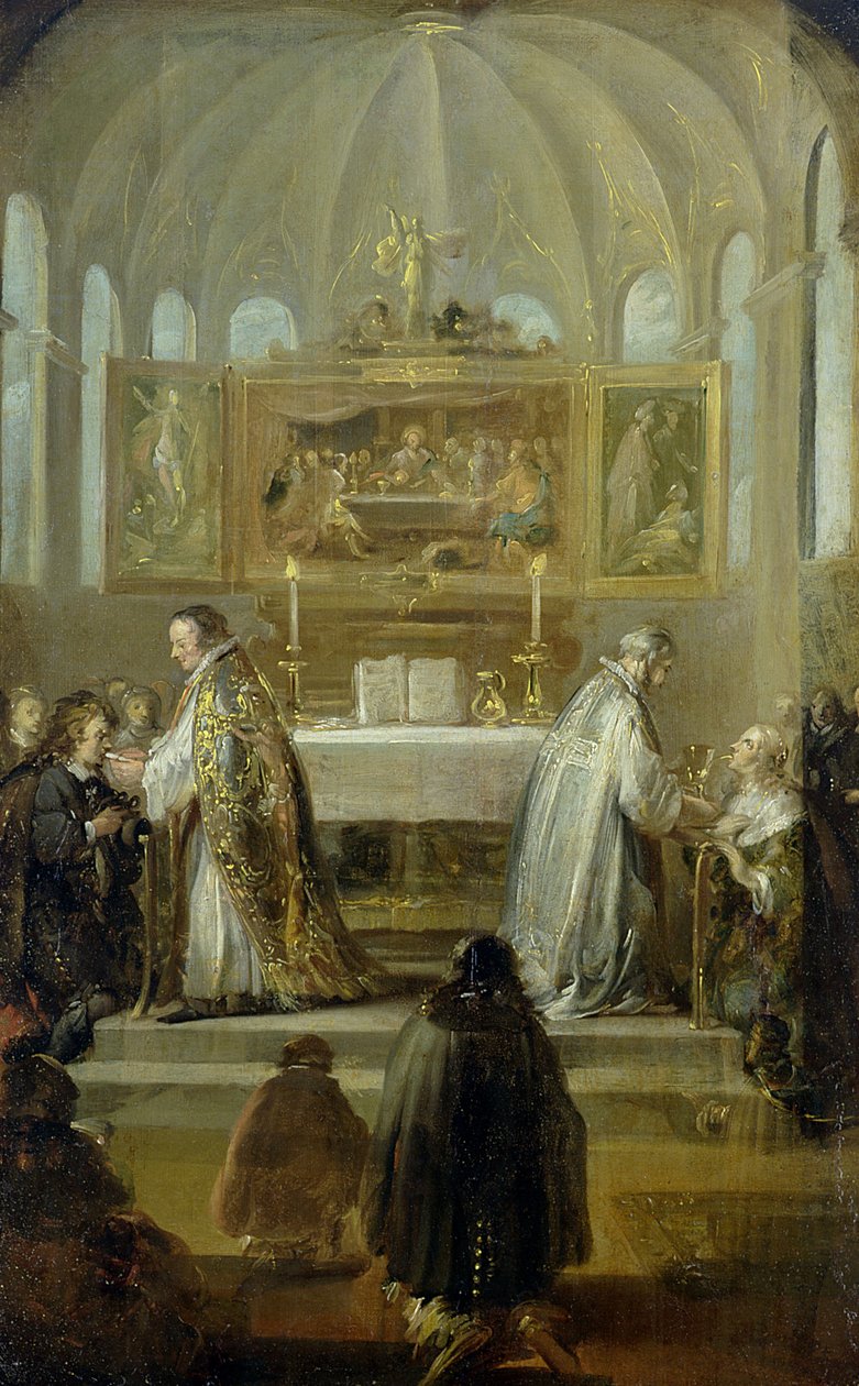 Die Kommunion, 1649-51 von Otto Wagenfeldt