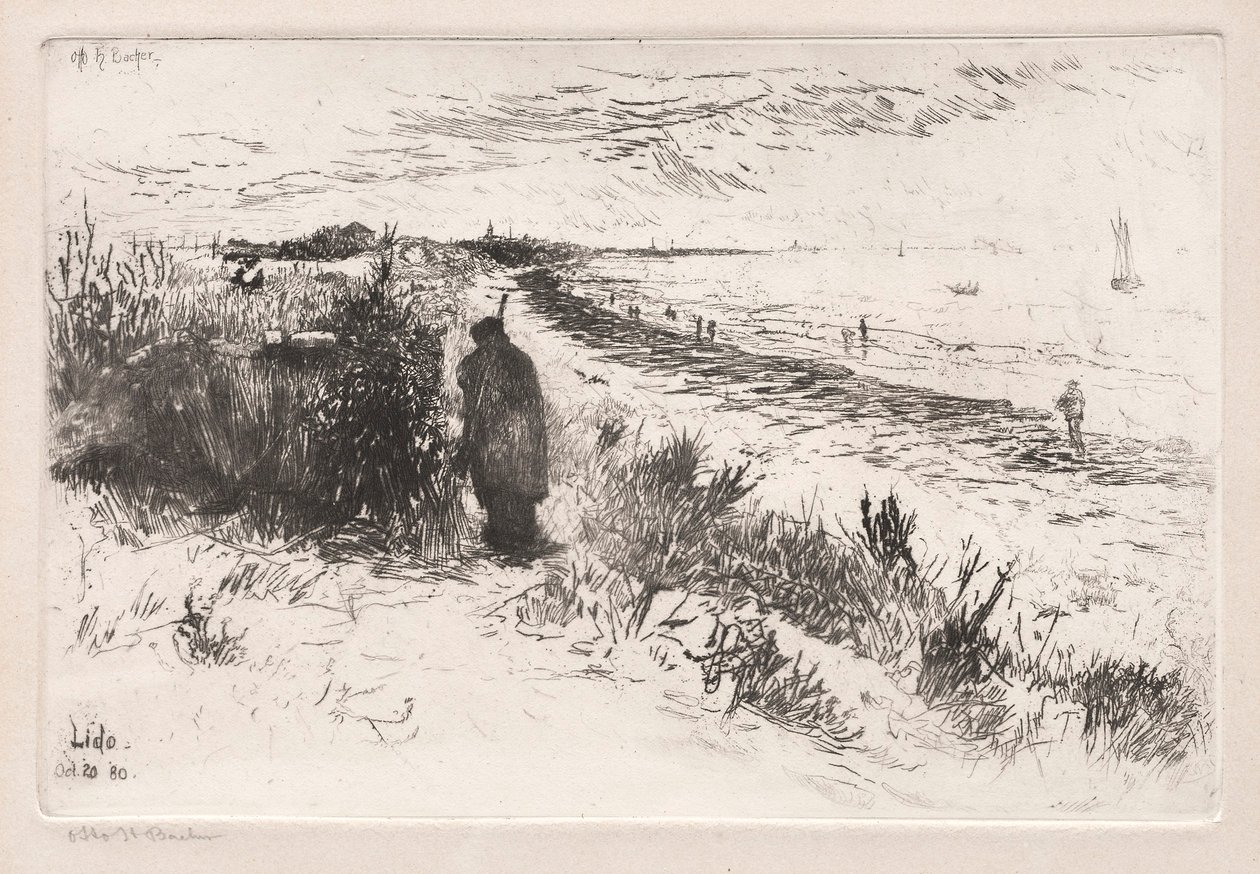 Das Lido, 1880 von Otto H. Bacher