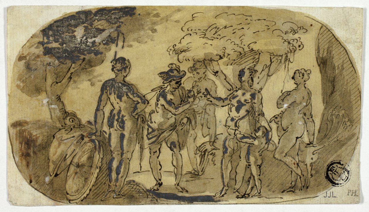 Das Urteil des Paris von Otto van Veen