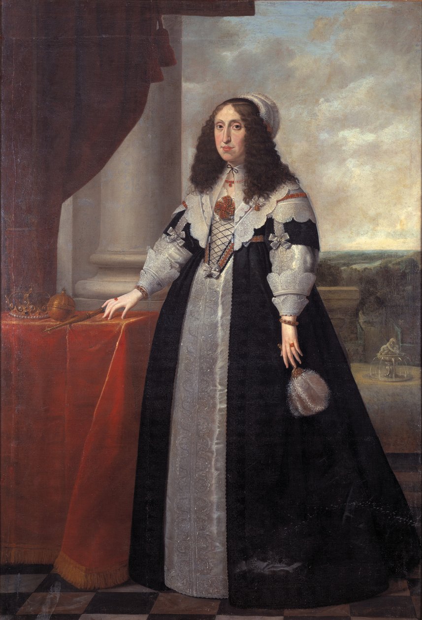 Cecilia Renata von Österreich, Königin von Polen, 1643 von P. Danckerts