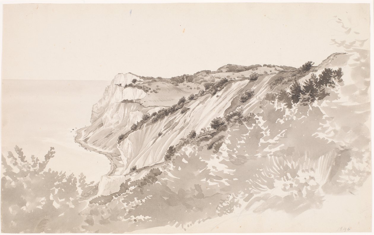 Møns Klint von P.C. Skovgaard