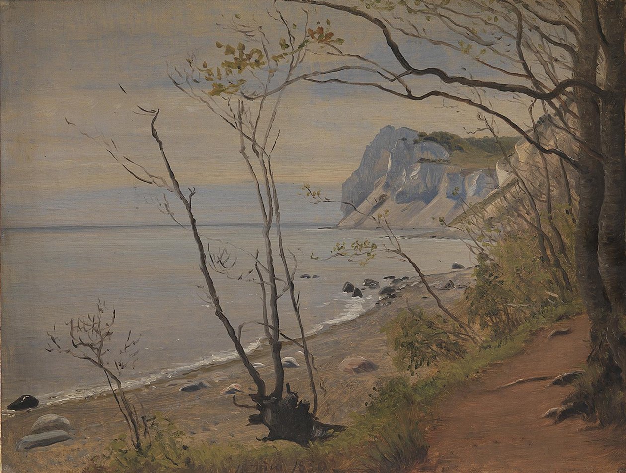 Die Klippen der Insel Møn von P.C. Skovgaard