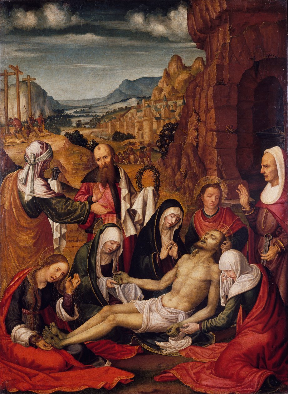 Trauer über den toten Christus von Paolo San da Leocadio