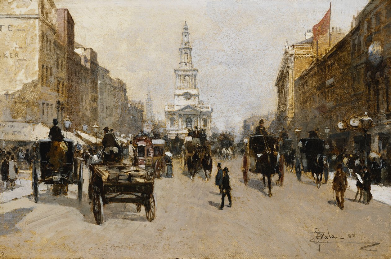 The Strand, London, 1888 von Paolo Sala