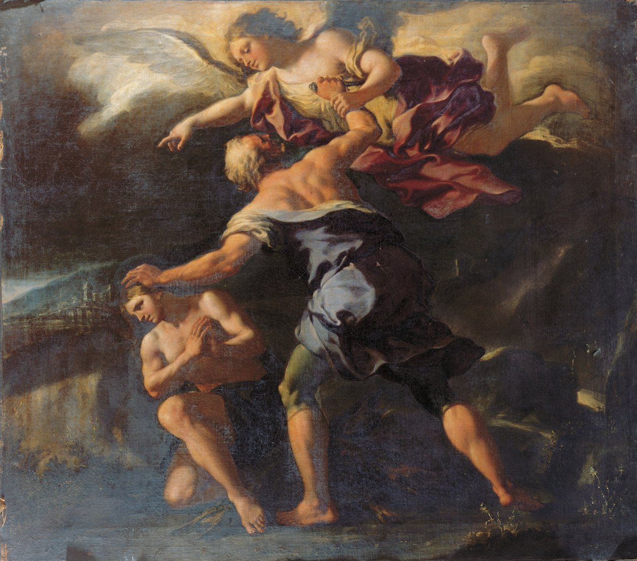 Das Opfer Isaaks von Paolo di Matteis