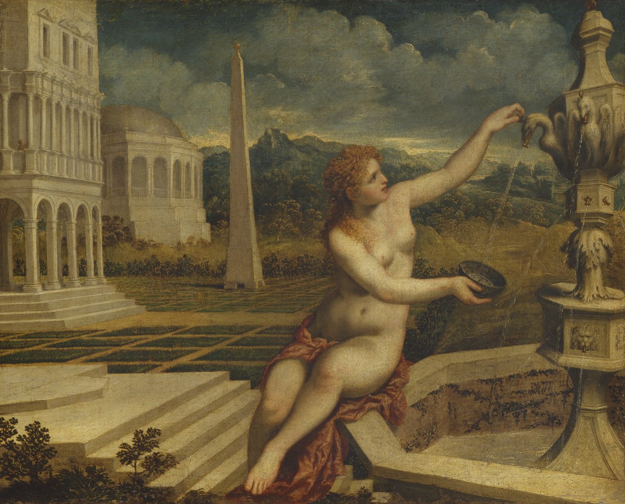 Bathseba, 1552 von Paris Bordone