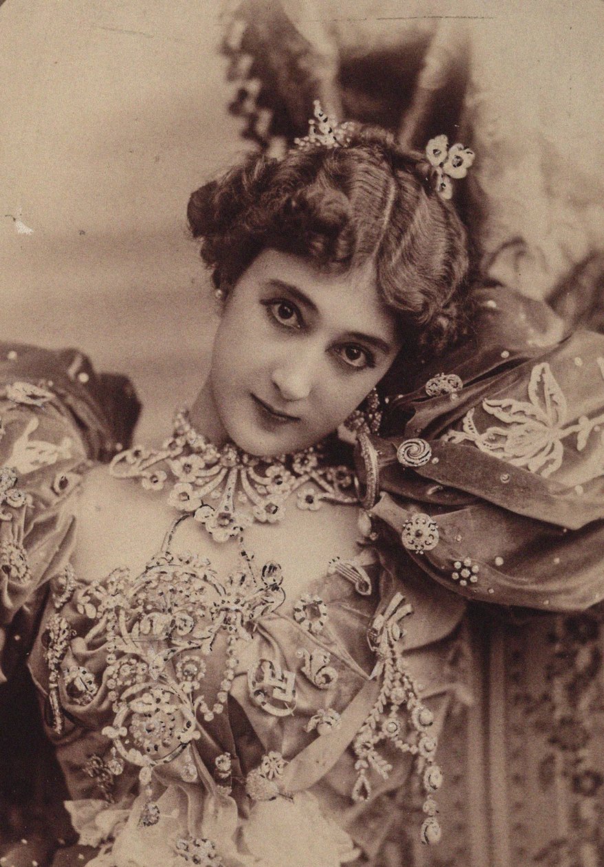 La Belle Otéro, 1890er Jahre von Paris . Photo studio Reutlinger