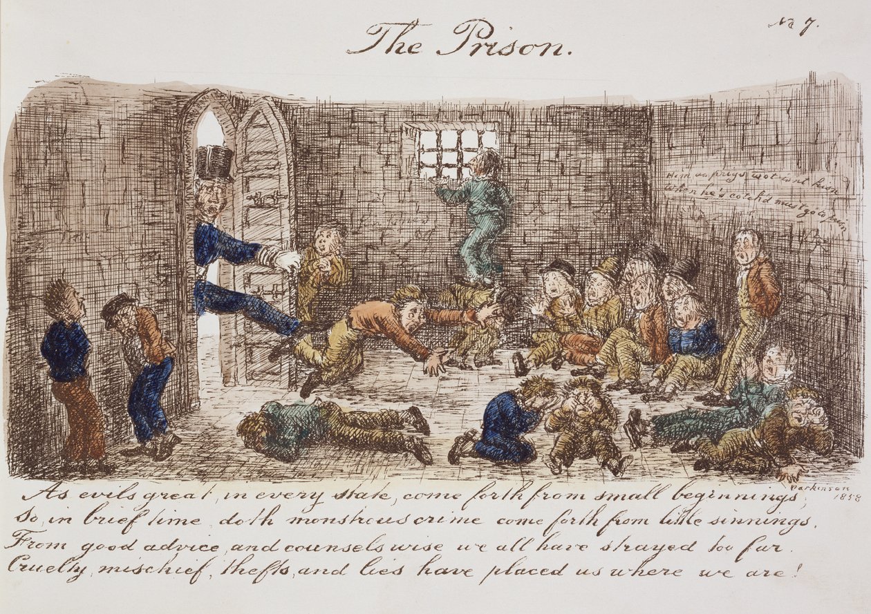 Das Gefängnis, 1858 von Parkinson