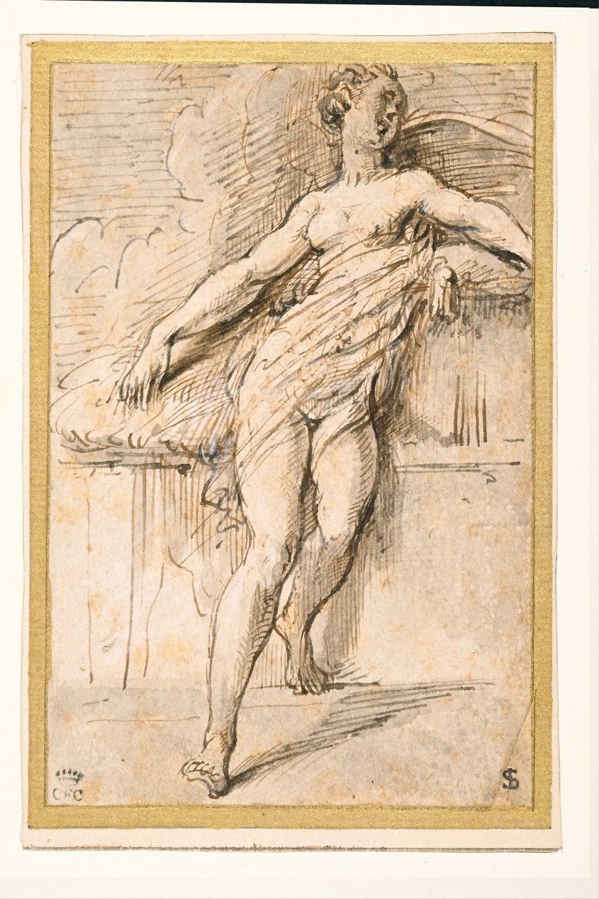 Liegende weibliche Figur von Parmigianino