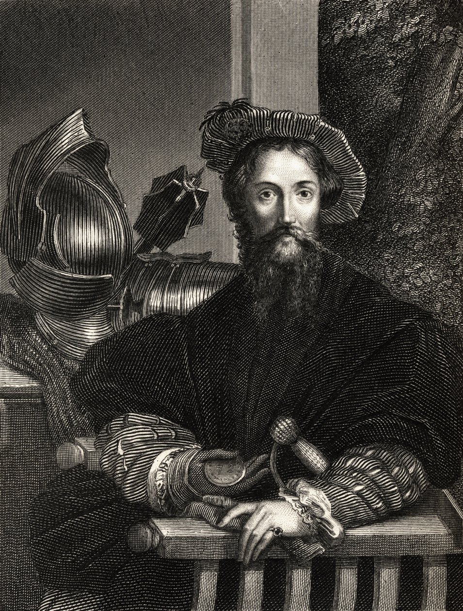 Christoph Kolumbus (1451-1506) von Parmigianino