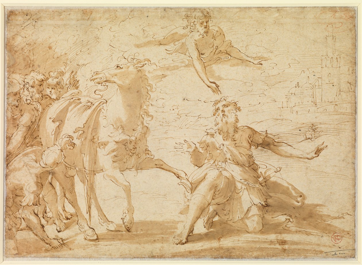 Bekehrung des Heiligen Paulus von Parmigianino