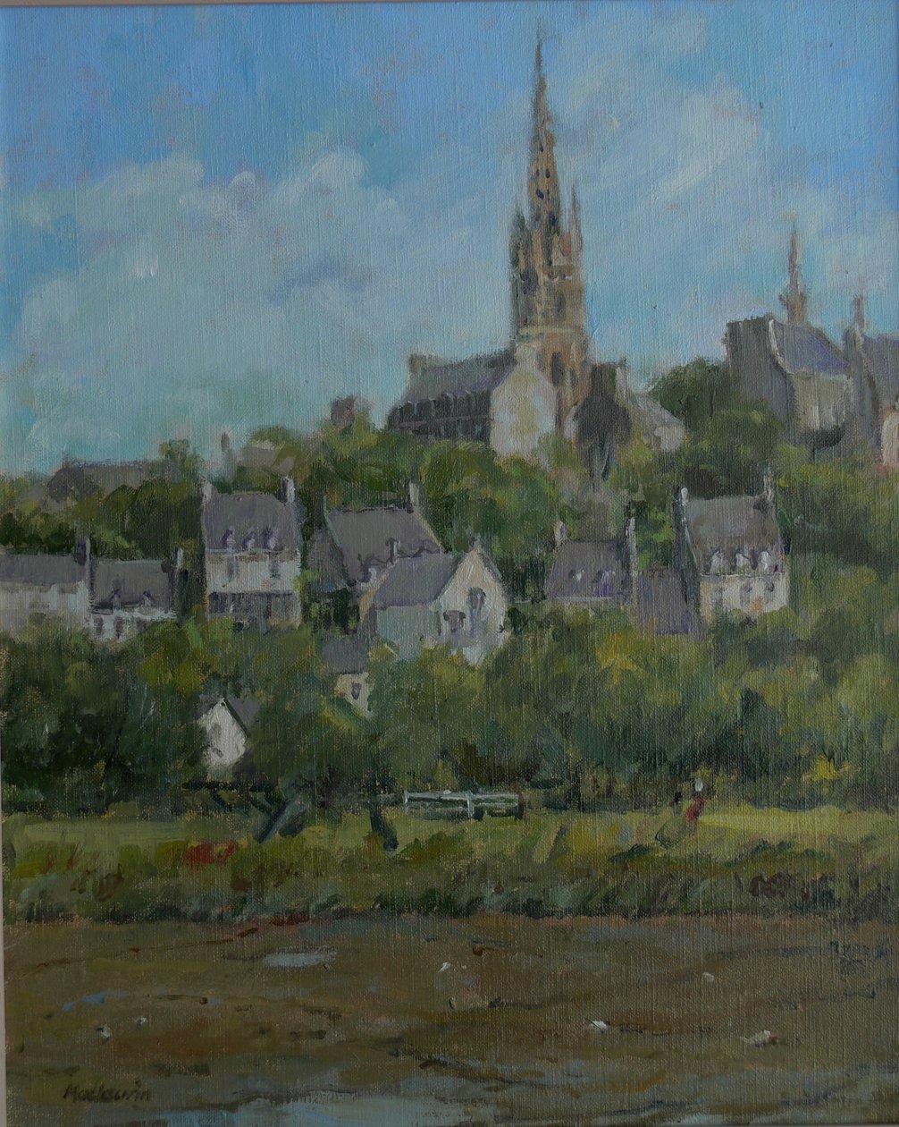 Pont Croix, Bretagne, 2007 von Pat Maclaurin