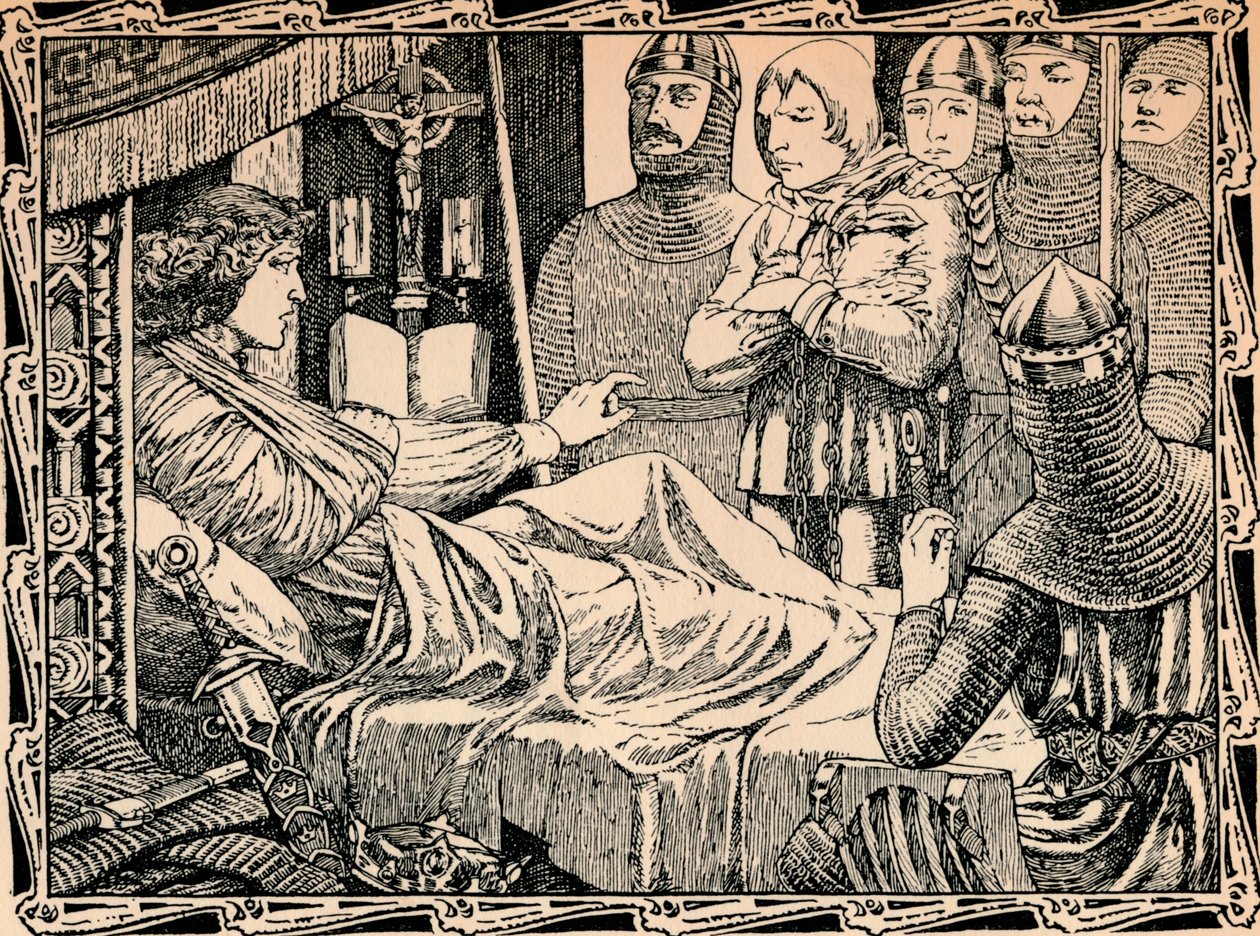 Tod von König Richard I. von Patten Wilson