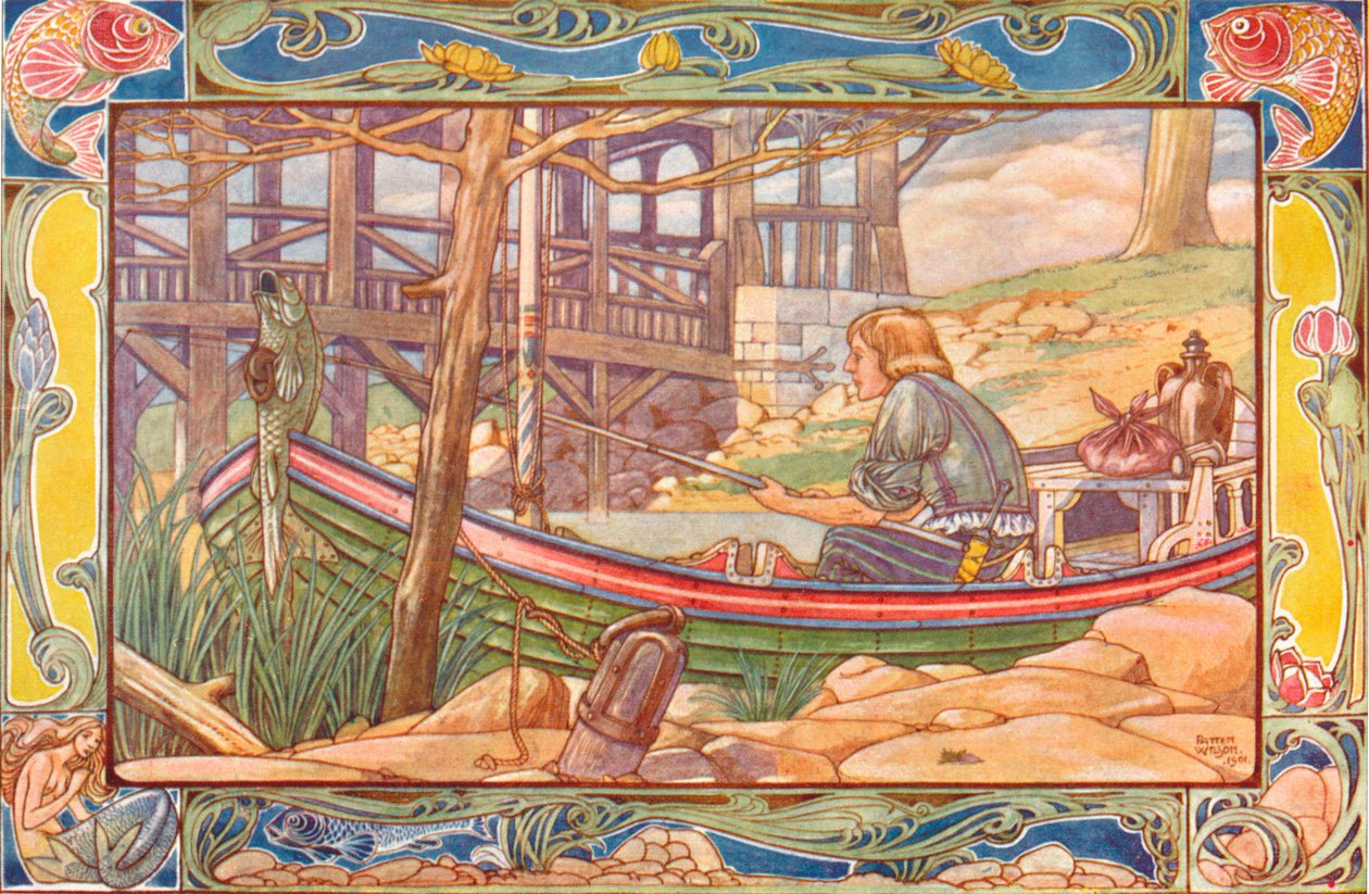 Der Fischer, 1901 von Patten Wilson