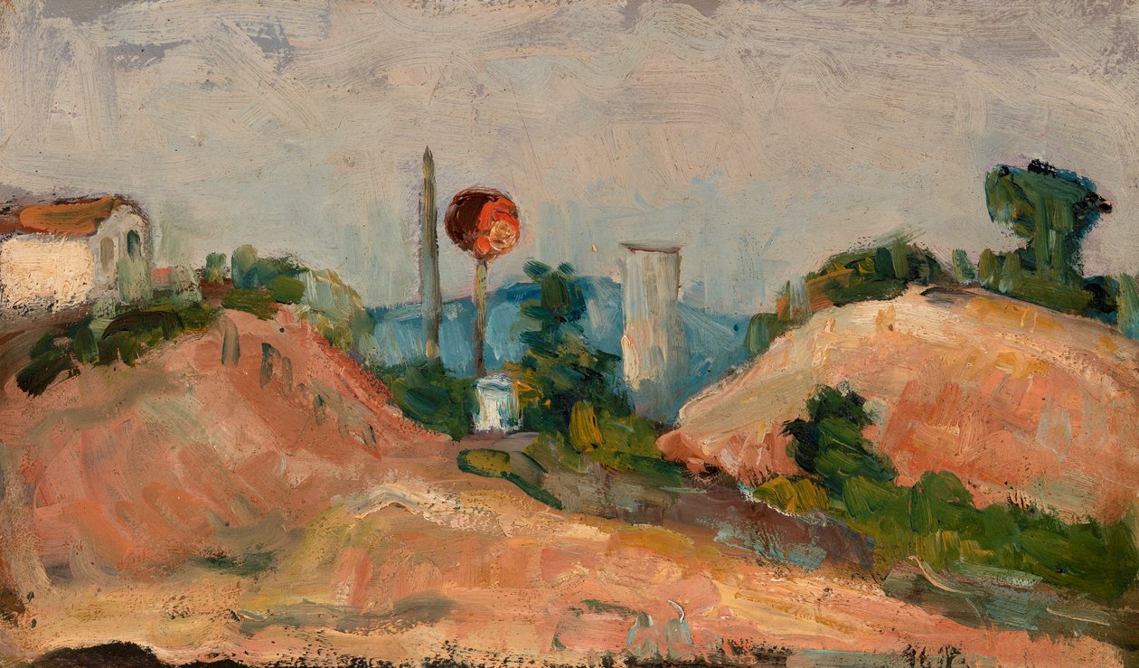 Badende, 1902-04 von Paul Cézanne