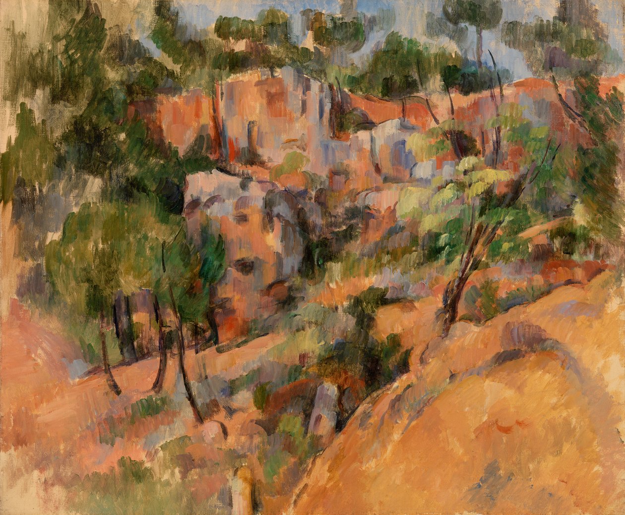 Bibemus, 1894-95 von Paul Cézanne