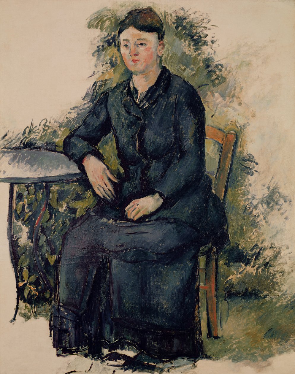 Madame Cézanne im Garten, 1880-82 von Paul Cézanne