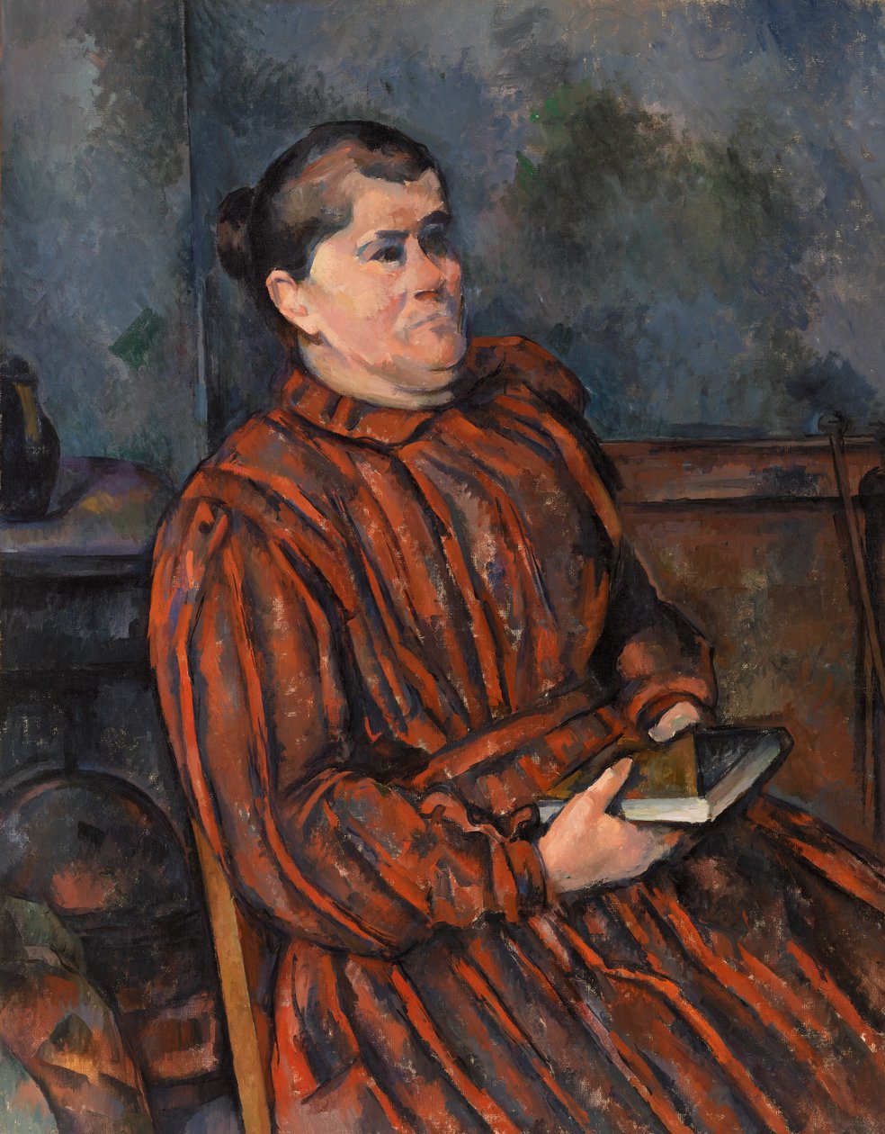 Porträt einer Frau, ca. 1898 von Paul Cézanne