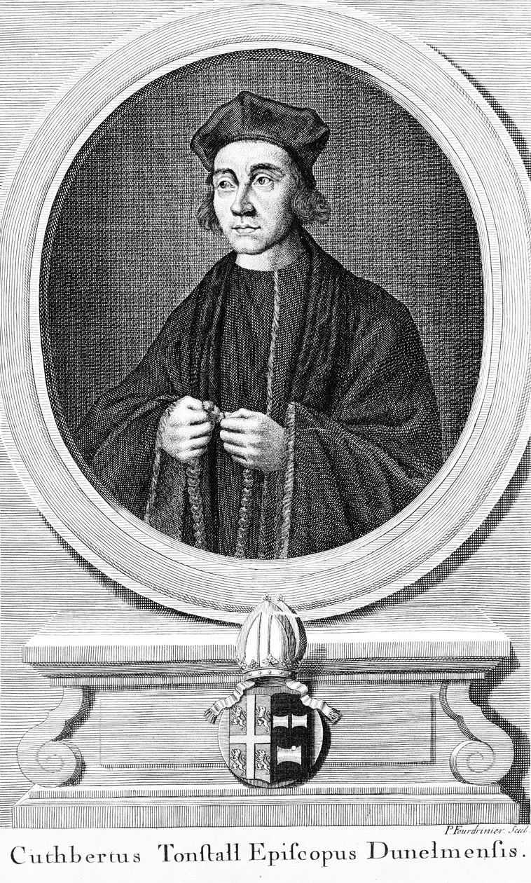 Cuthbert Tunstall, Bischof von Durham von Paul Fourdrinier