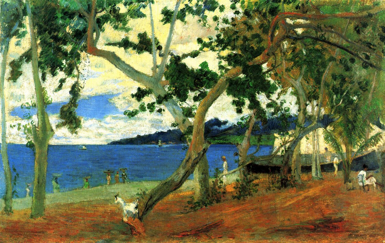 Am Meer, Martinique von Paul Gauguin