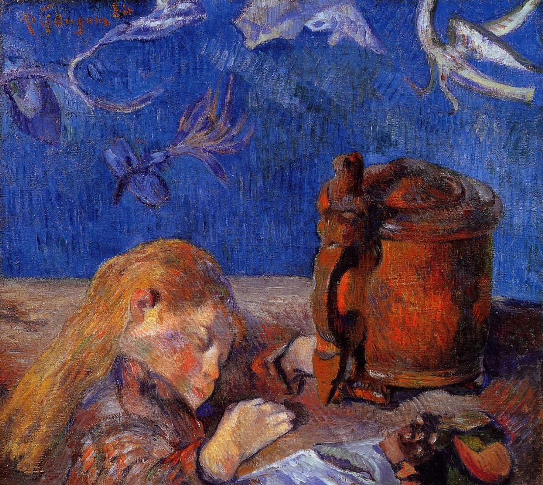 Clovis schläft von Paul Gauguin