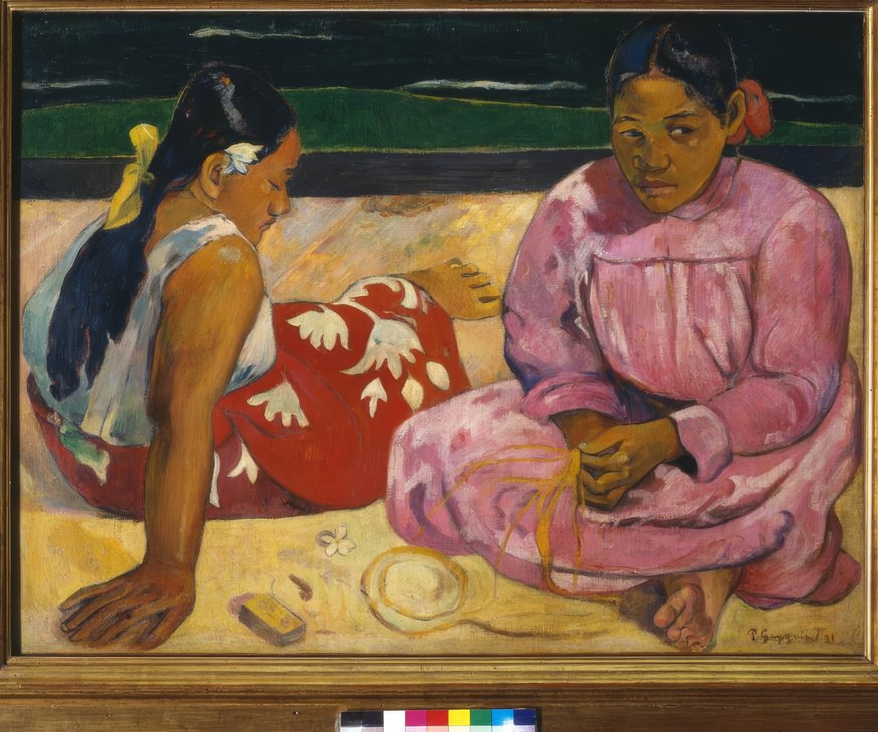 Frauen auf Tahiti von Paul Gauguin
