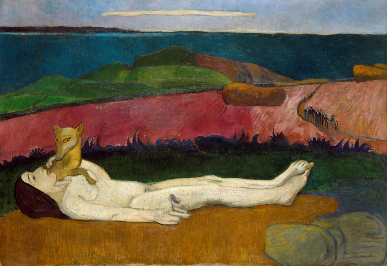 Der Verlust der Unschuld, oder Erwachen des Frühlings von Paul Gauguin