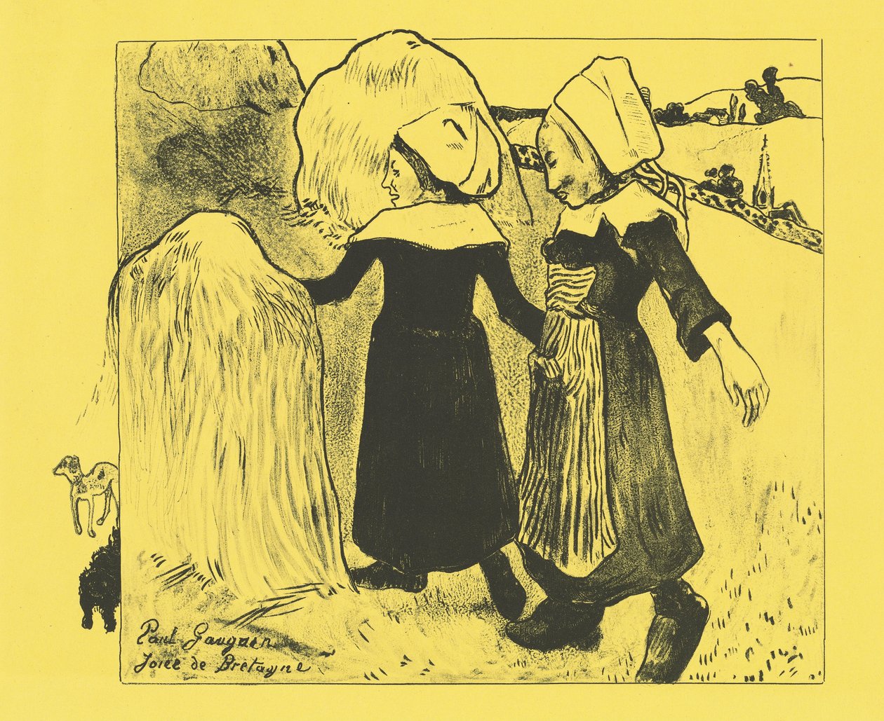 Freuden der Bretagne von Paul Gauguin
