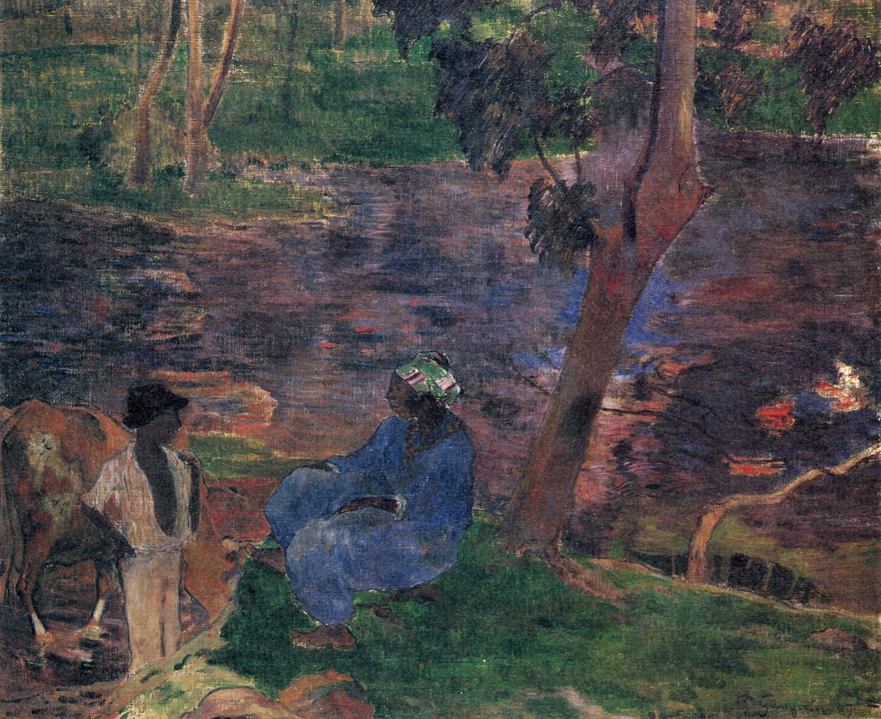 Teichufer von Paul Gauguin