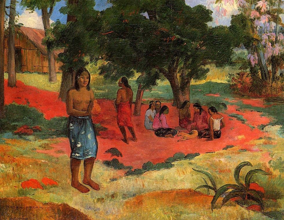 Geflüsterte Worte von Paul Gauguin
