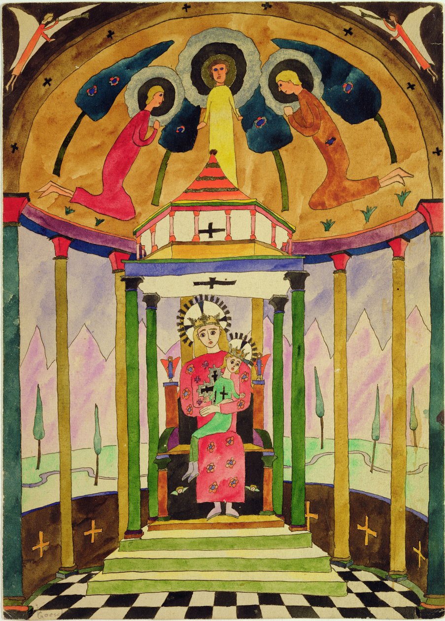Madonna, 1923 von Paul Goesch