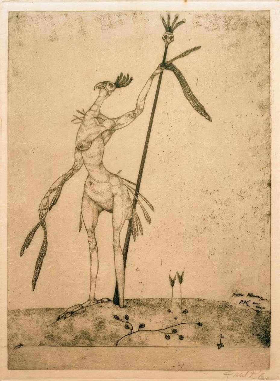 Greiser Phönix von Paul Klee